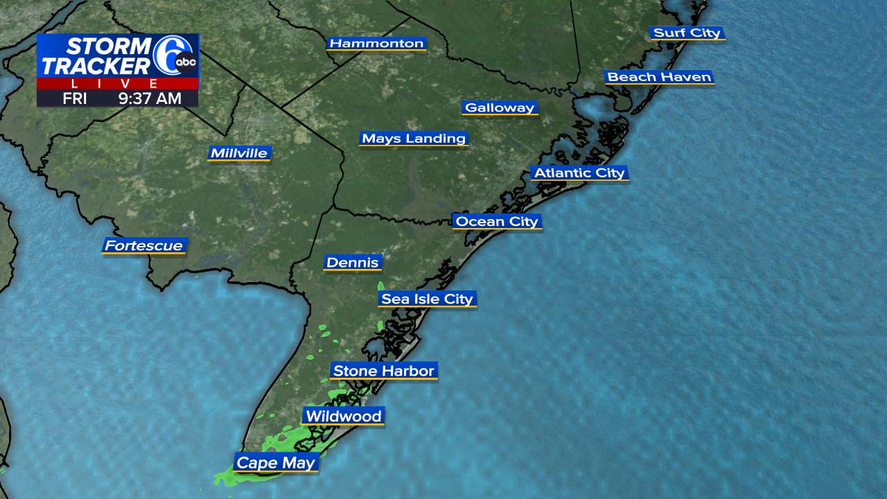 StormTracker 6 - New Jersey Shore view